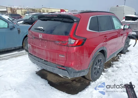 2023 Honda Cr-V Hybrid Sport из США, поврежденный, VIN 7FARS6H51PE035277